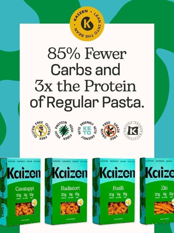 Kaizen Low carb High Protein Pasta(20gr) Radiotori 226 Gr